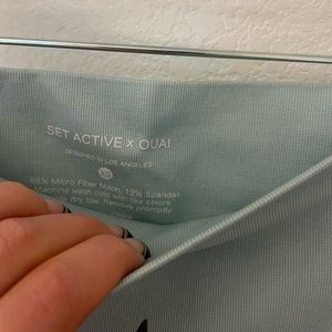 SETactive x OUAI leggings